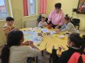 Пролетни рисунки и  забавления с учениците от с.Самуилово - ОбУ Черноризец Храбър - Крушаре