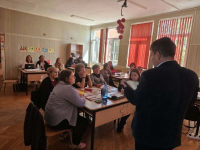 Обучение на педагогическия екип в ОбУ "Черноризец Храбър" 4